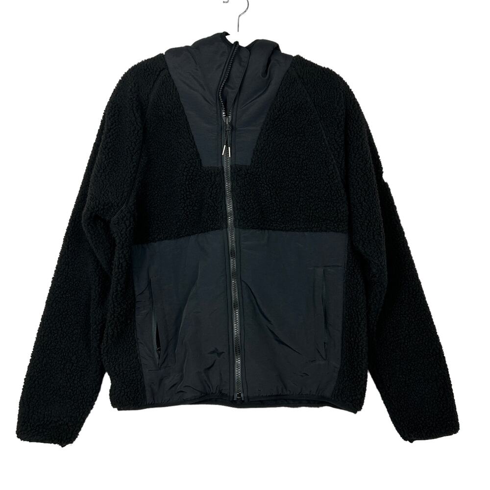 Penfield Black Sherpa Full Zip Jacket Size Medium